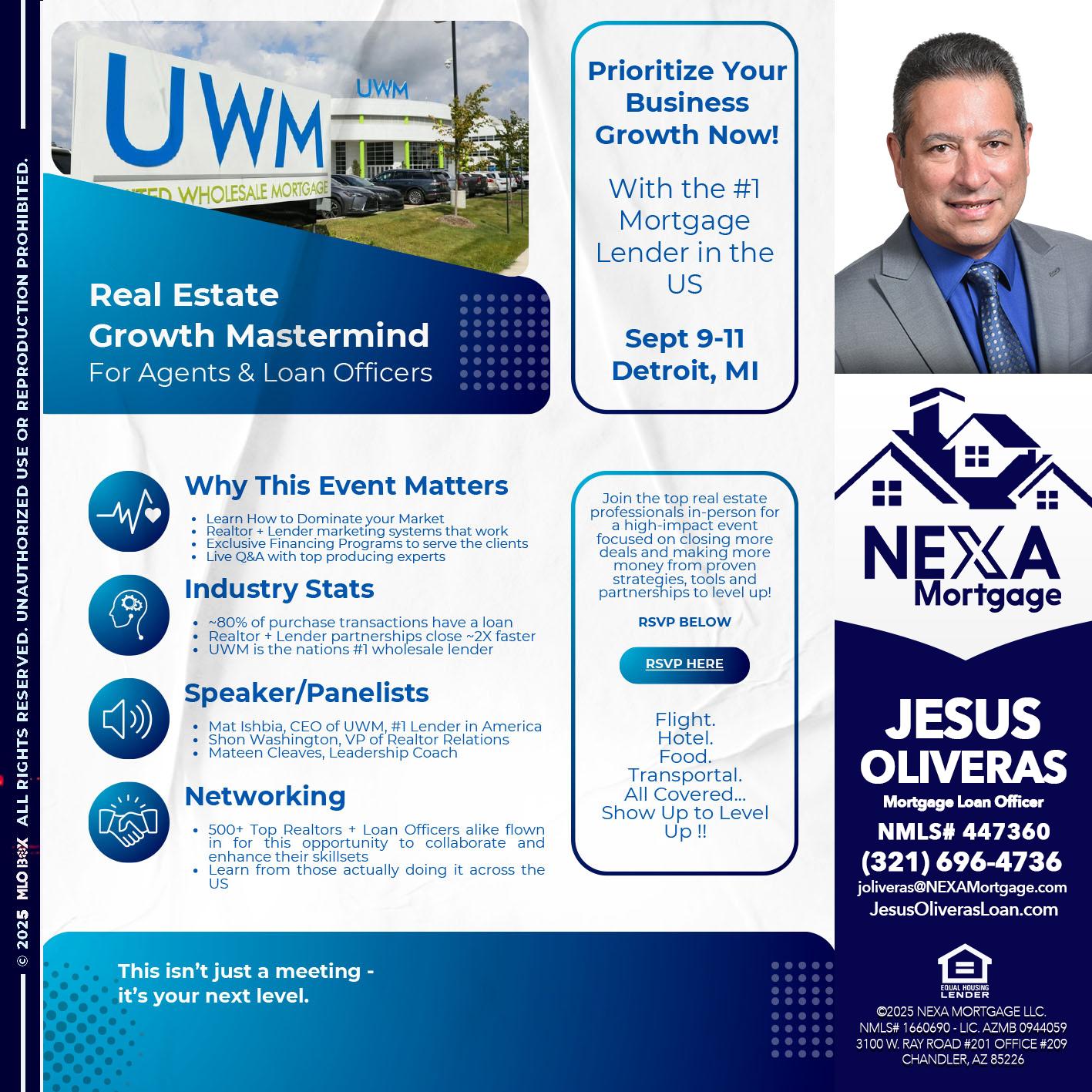 DETROIT TRIP - Jesus Oliveras -Mortgage Loan Officer