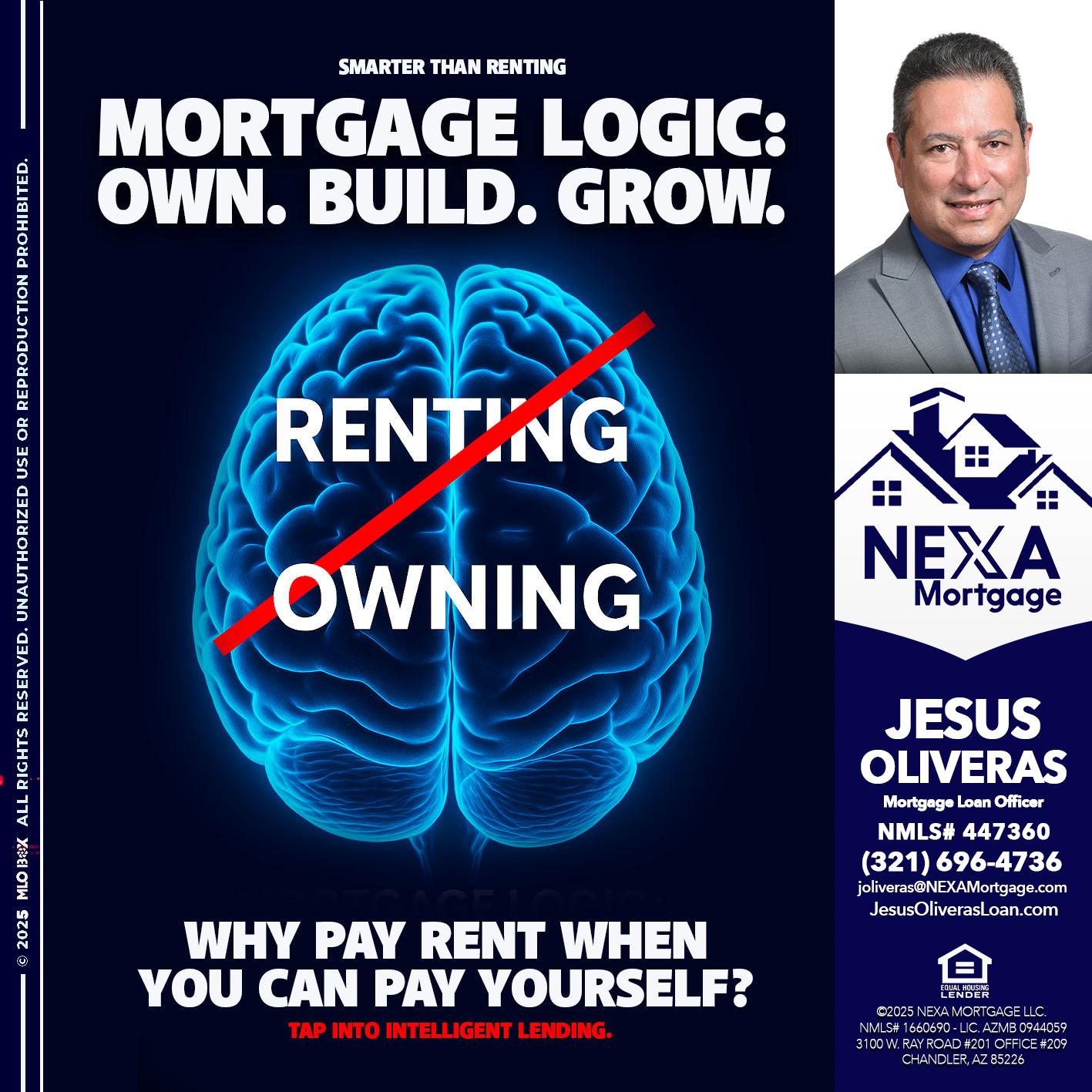 mortgage logic - Jesus Oliveras -Mortgage Loan Officer