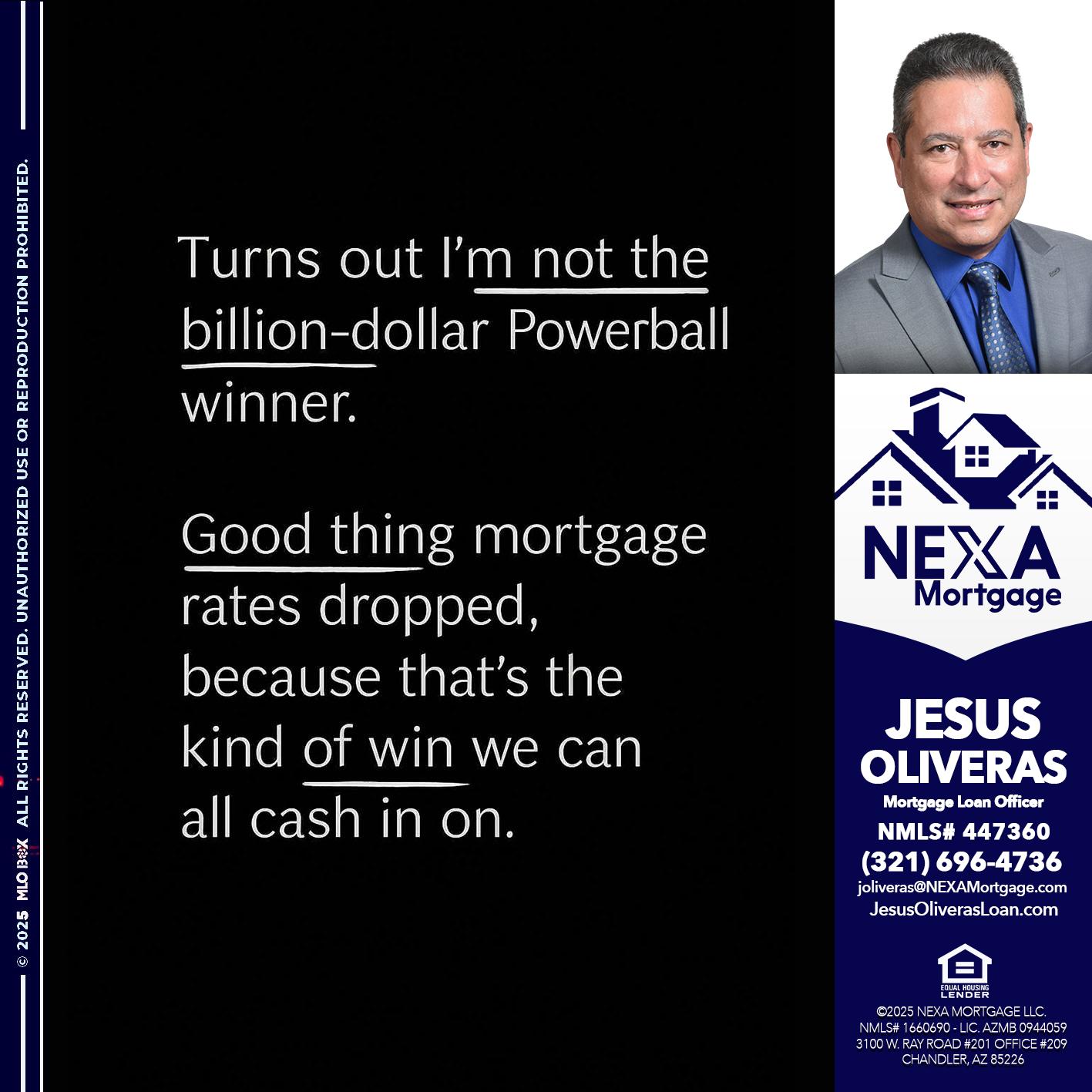 TURNS OUT - Jesus Oliveras -Mortgage Loan Officer