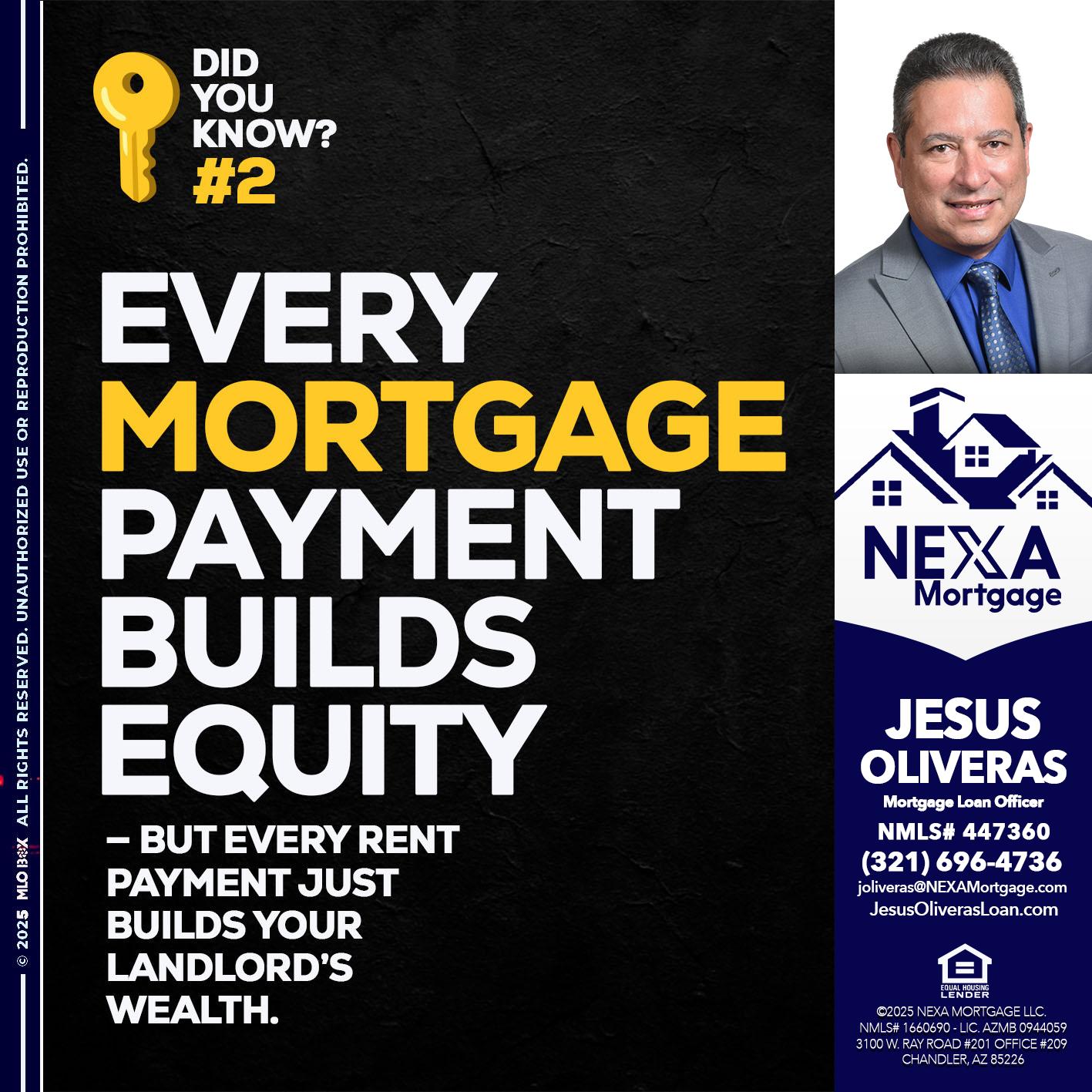 DID YOU KNOW? - Jesus Oliveras -Mortgage Loan Officer