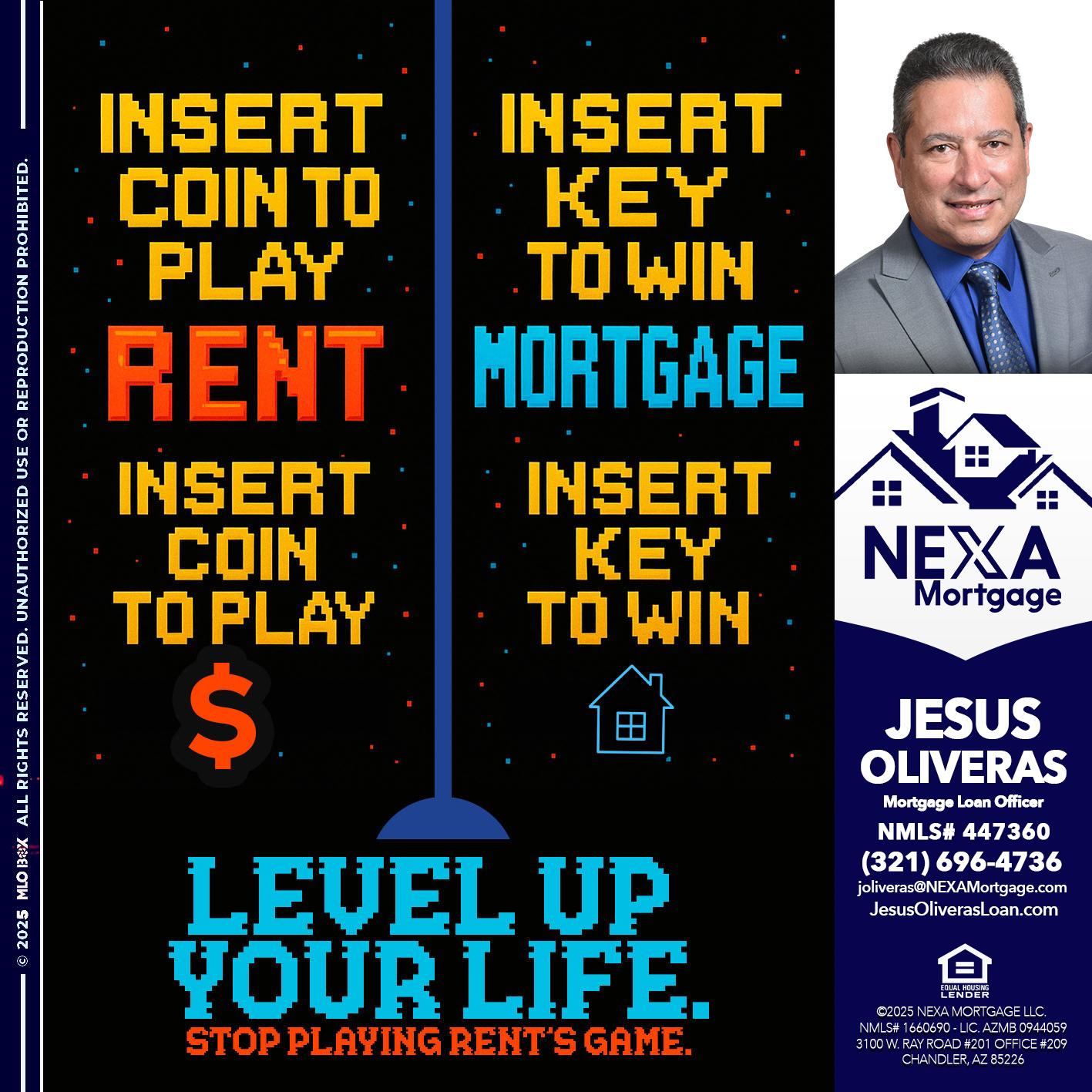INSERT COIN - Jesus Oliveras -Mortgage Loan Officer