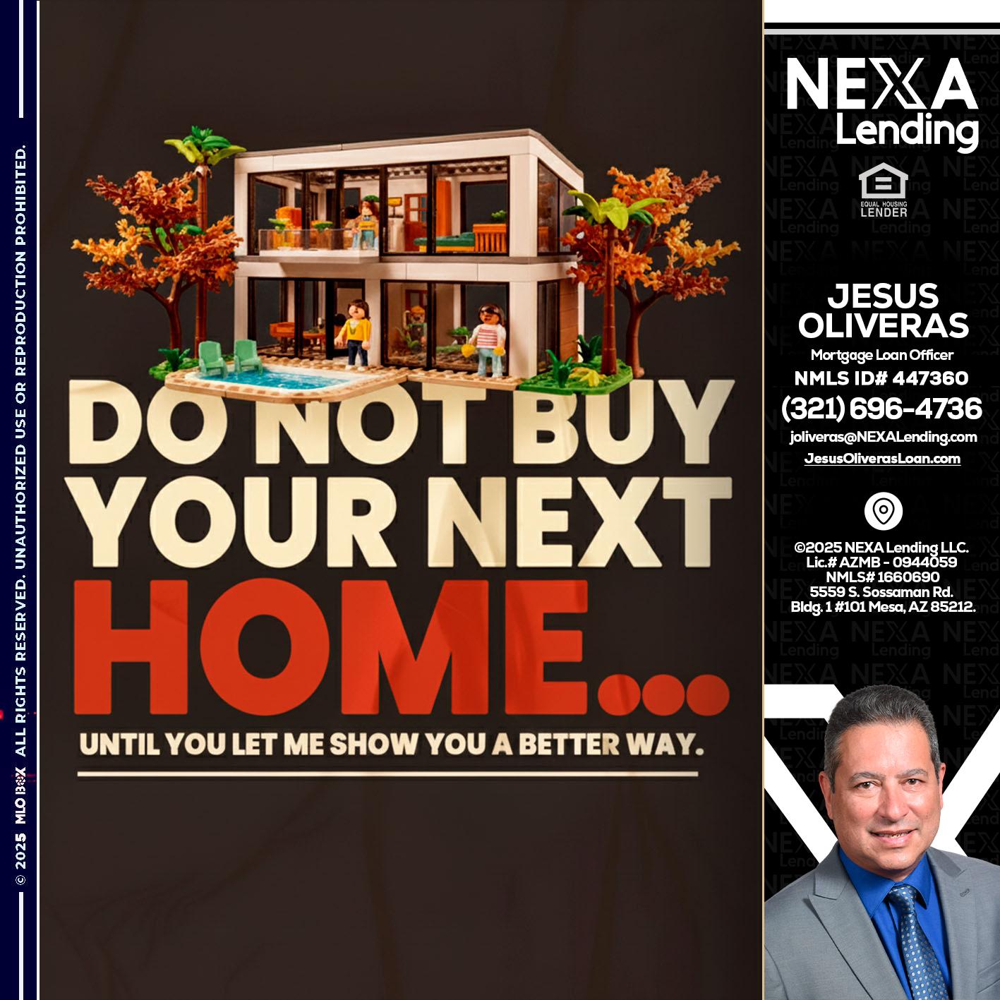 DO NOT BUY - Jesus Oliveras -Mortgage Loan Officer