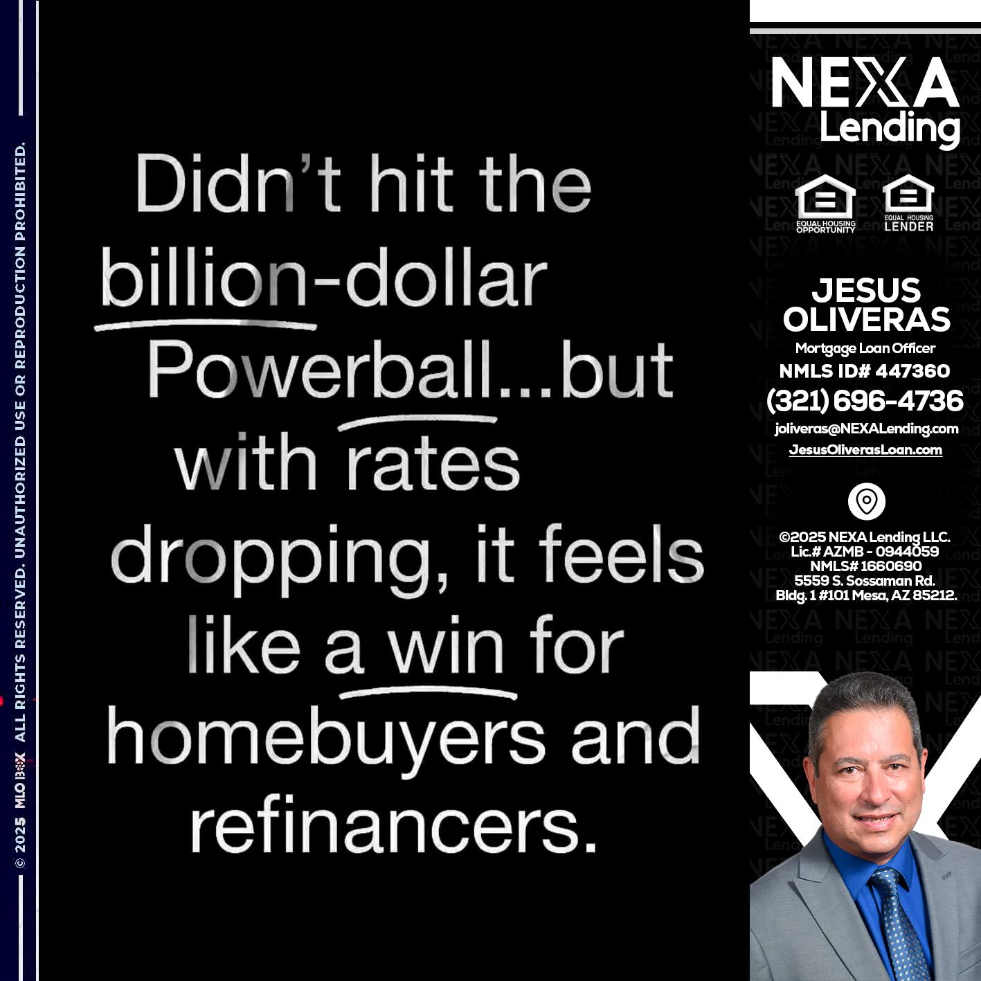 DIDNT HIT - Jesus Oliveras -Mortgage Loan Officer