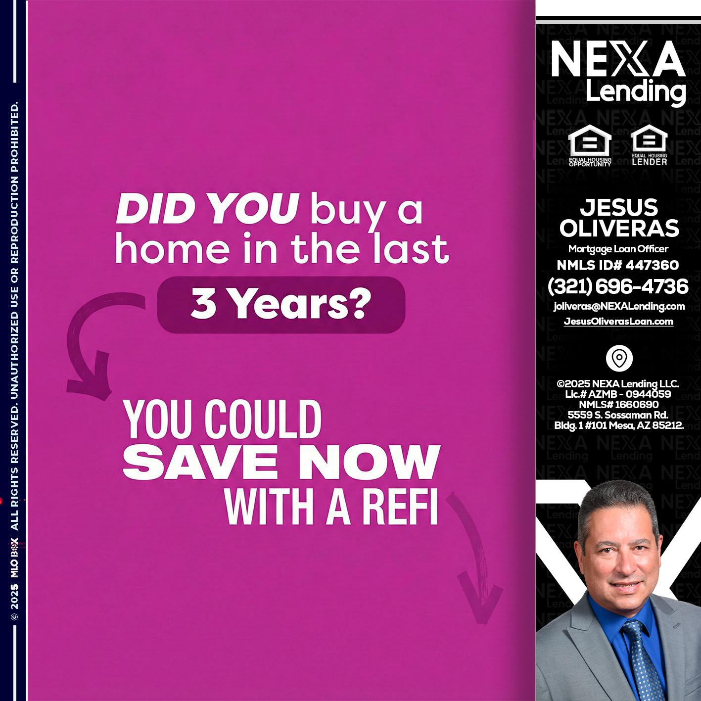 did you - Jesus Oliveras -Mortgage Loan Officer