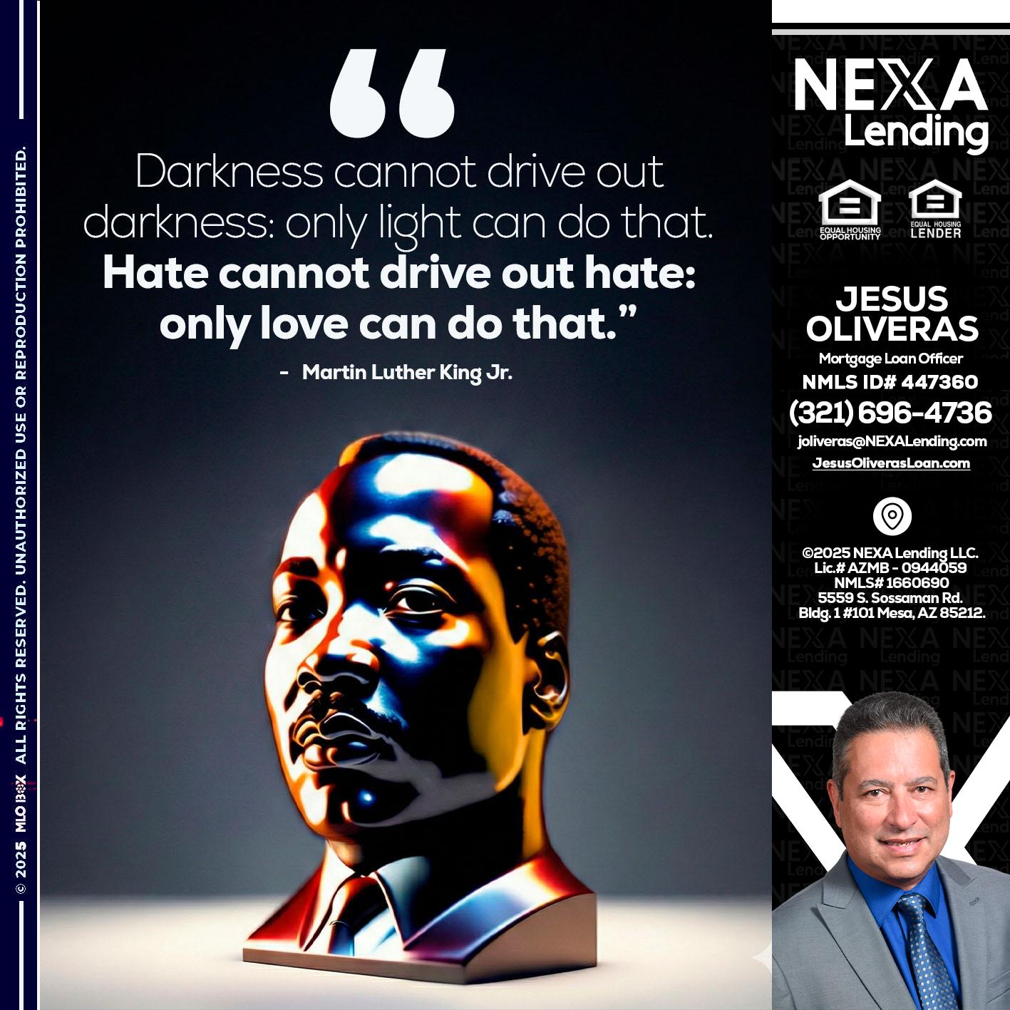 MLK 2026 - Jesus Oliveras -Mortgage Loan Officer