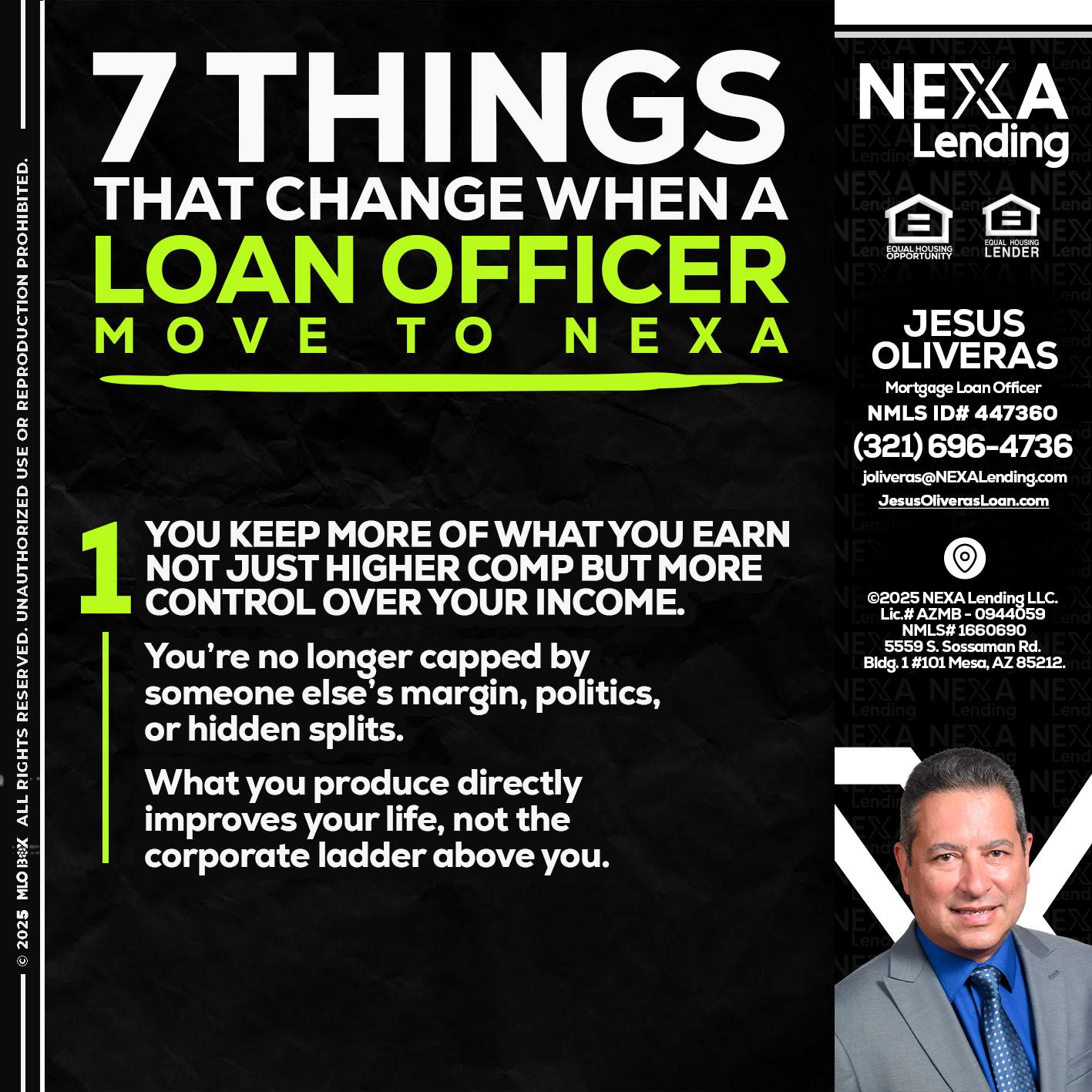 7 THINGS (1) - Jesus Oliveras -Mortgage Loan Officer