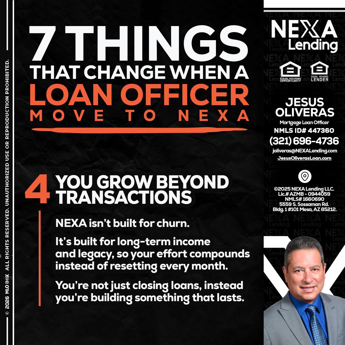 7 THINGS (4) - Jesus Oliveras -Mortgage Loan Officer