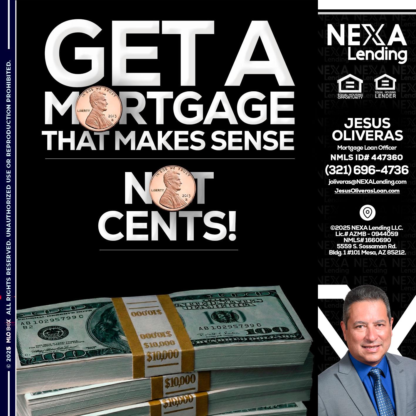 get a mortgage - Jesus Oliveras -Mortgage Loan Officer