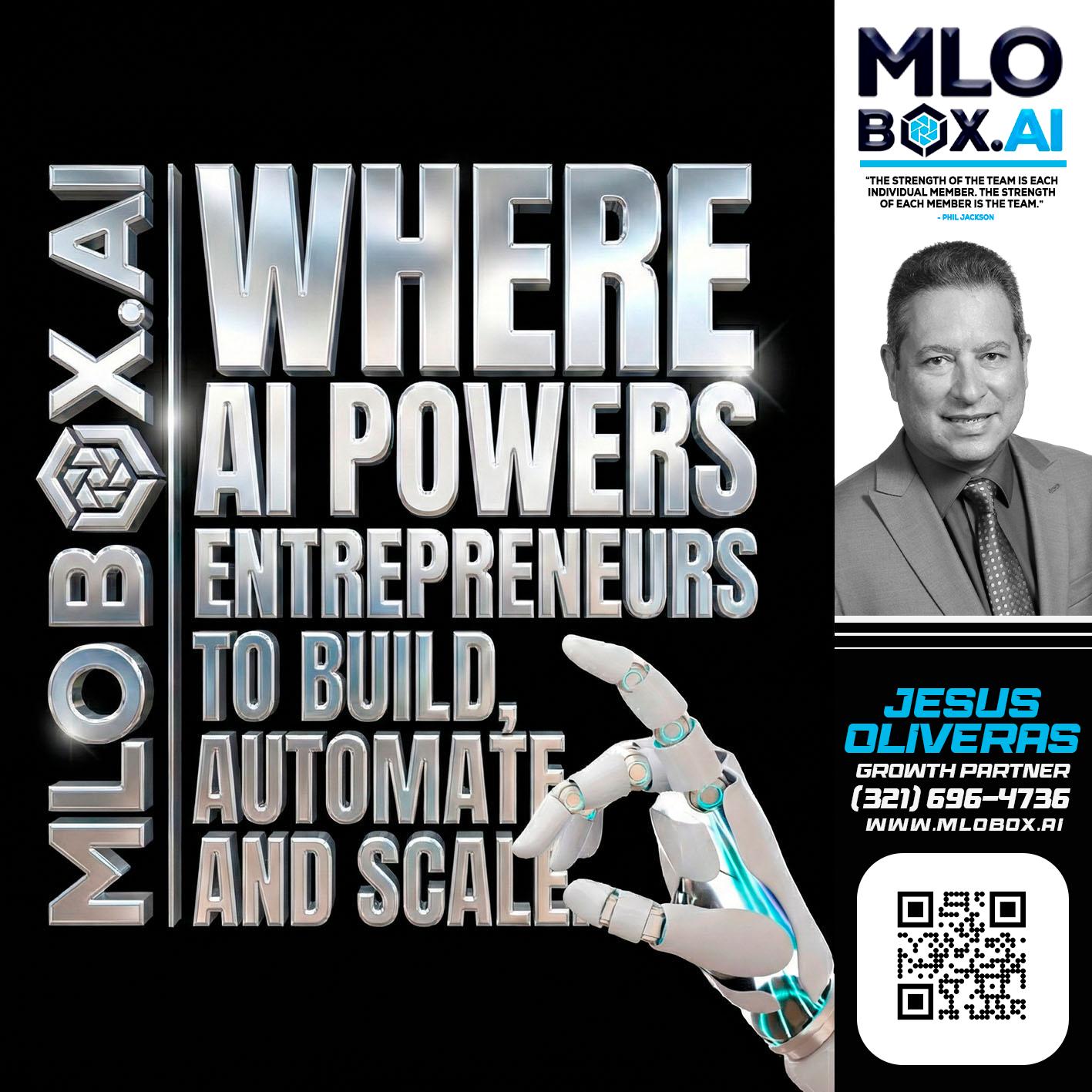 WHERE AI POWERS - Jesus Oliveras -Mortgage Loan Officer