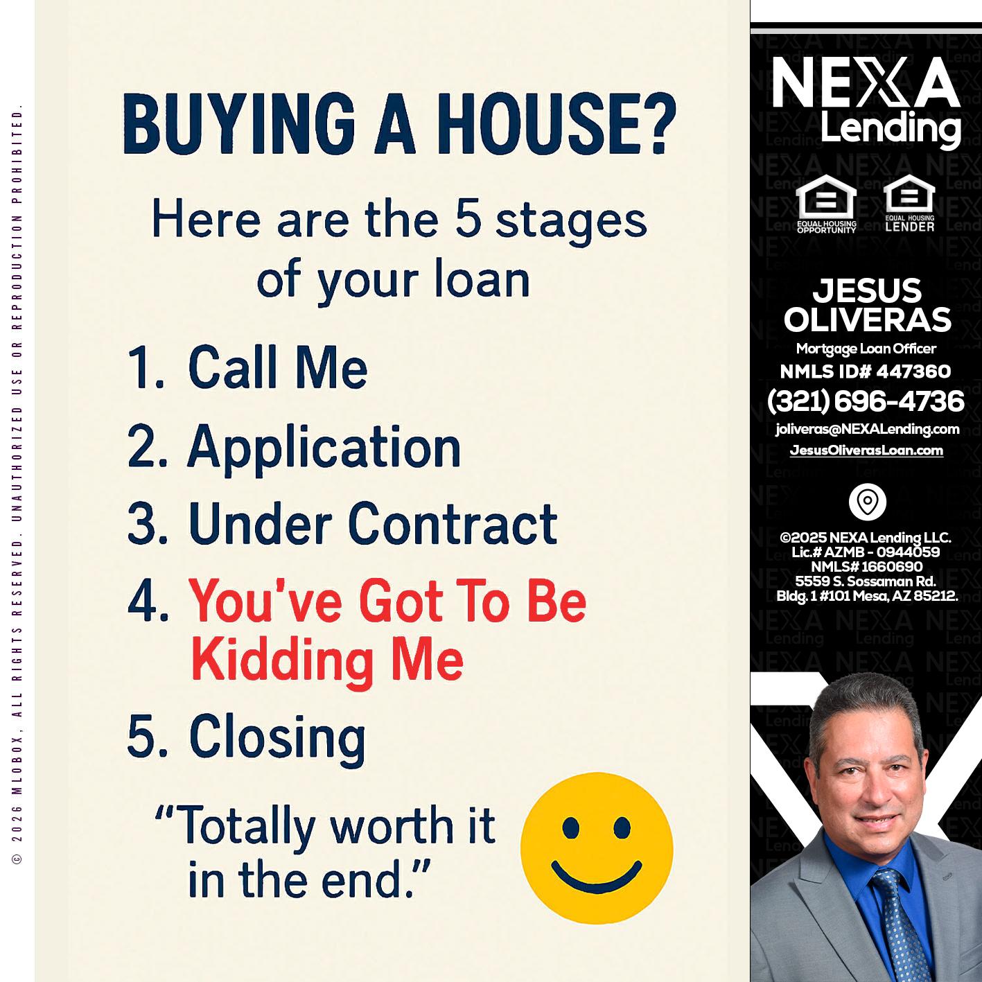 BUYING A HOUSE - Jesus Oliveras -Mortgage Loan Officer