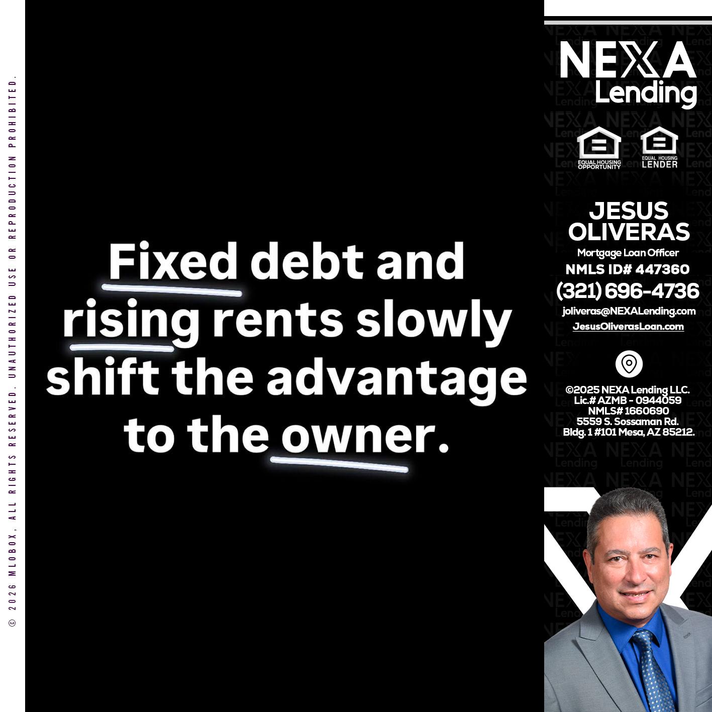 FIXED DEBT - Jesus Oliveras -Mortgage Loan Officer