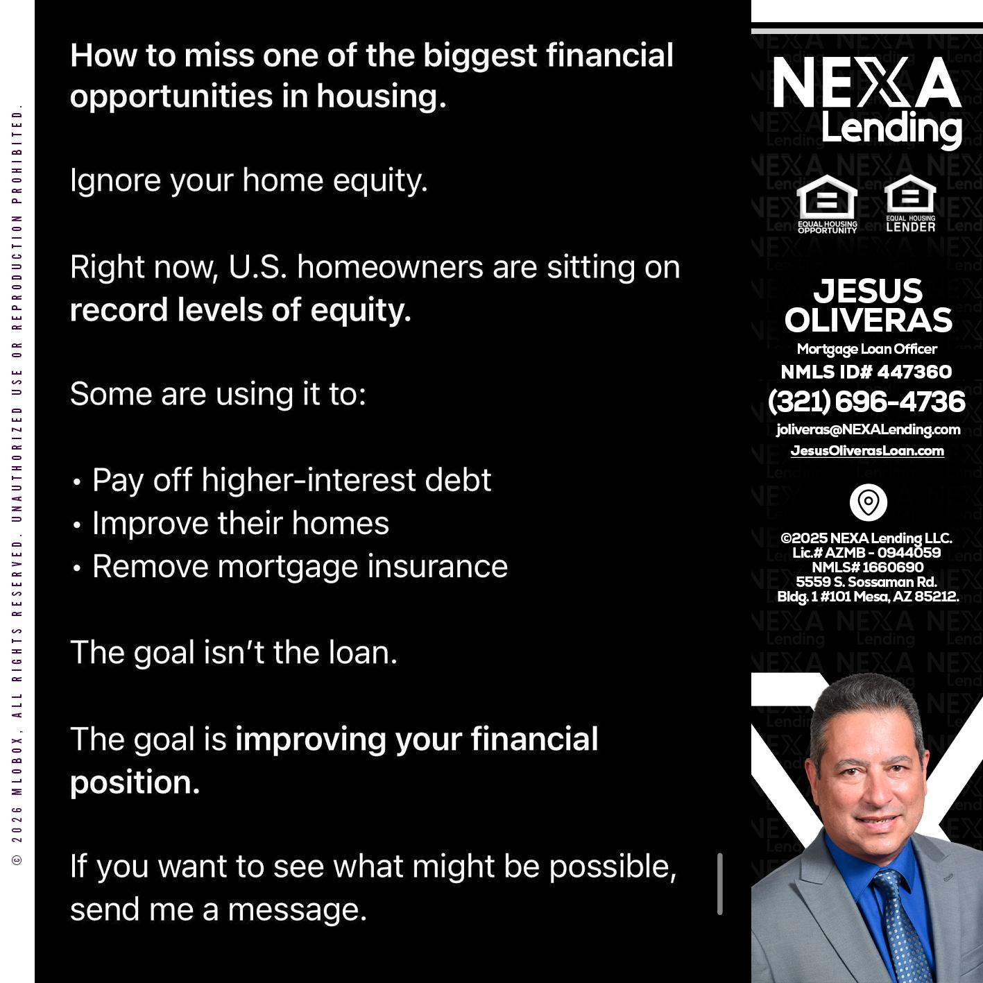 how to miss - Jesus Oliveras -Mortgage Loan Officer