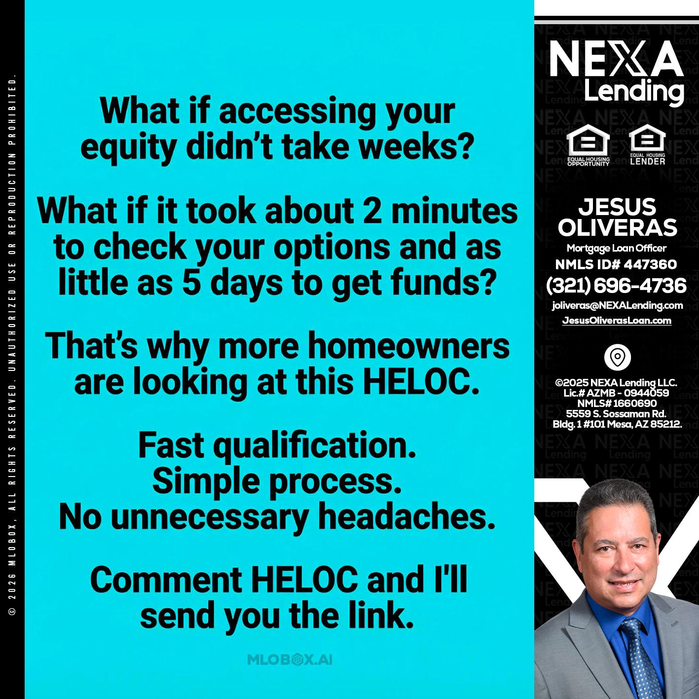 what if - Jesus Oliveras -Mortgage Loan Officer