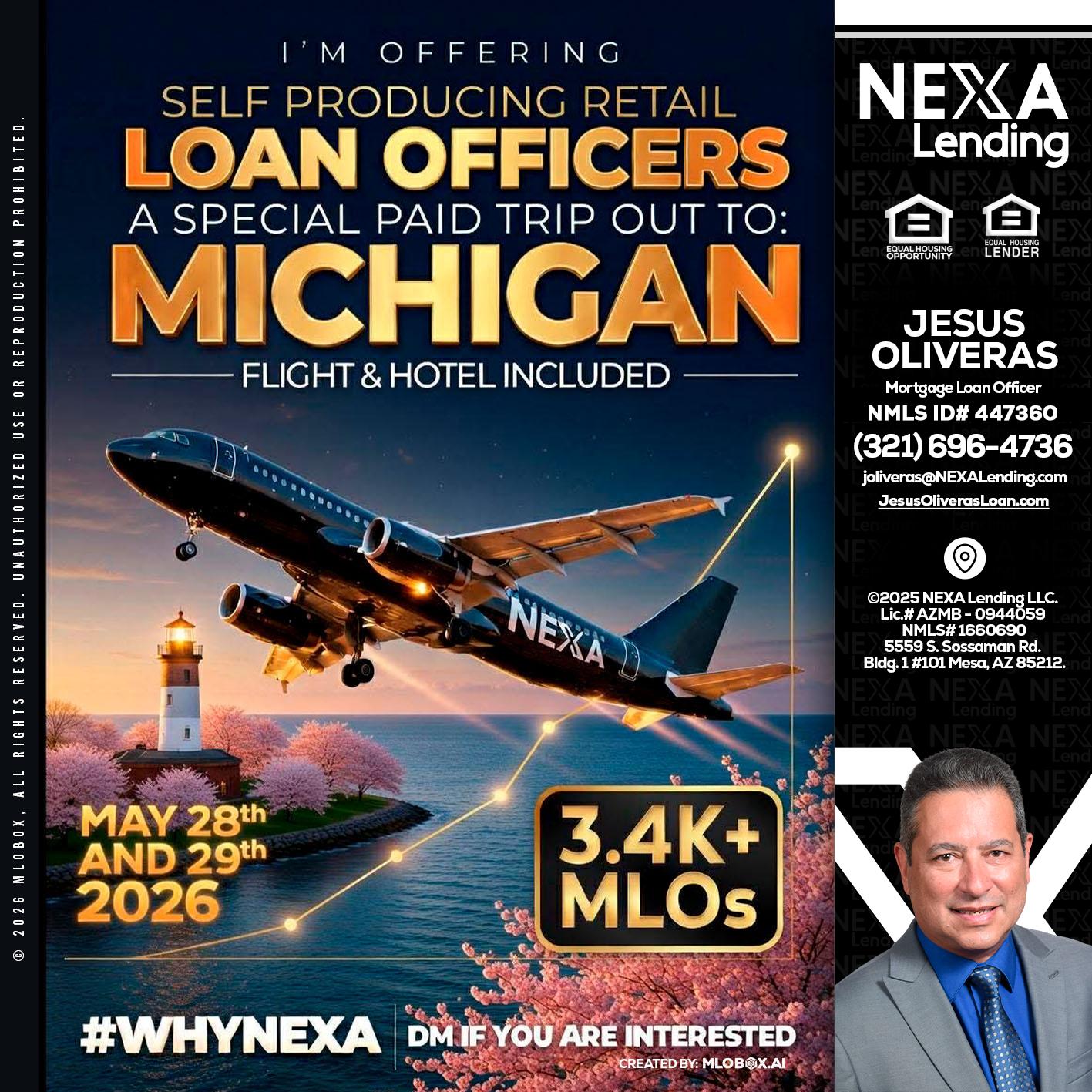 MICHIGAN TRIP - Jesus Oliveras -Mortgage Loan Officer