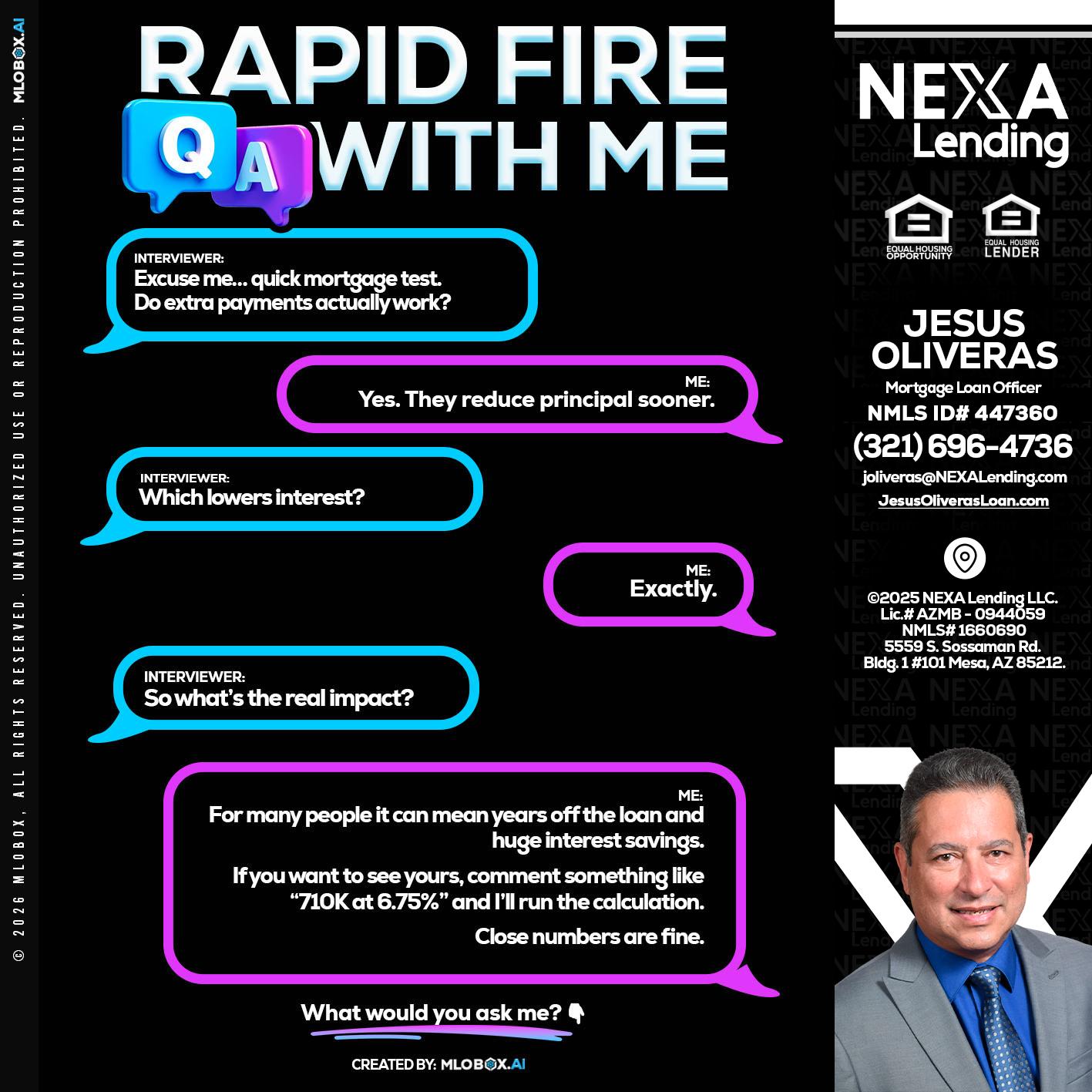 RAPID QA - Jesus Oliveras -Mortgage Loan Officer