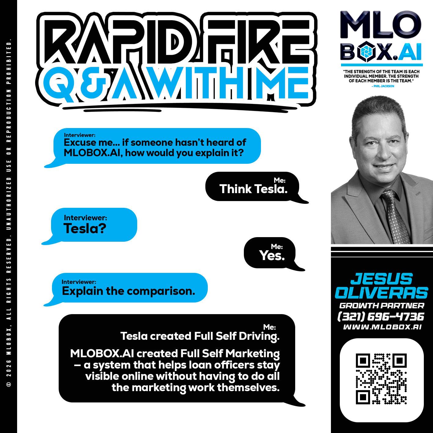 RAPID FIRE Q&A - Jesus Oliveras -Mortgage Loan Officer