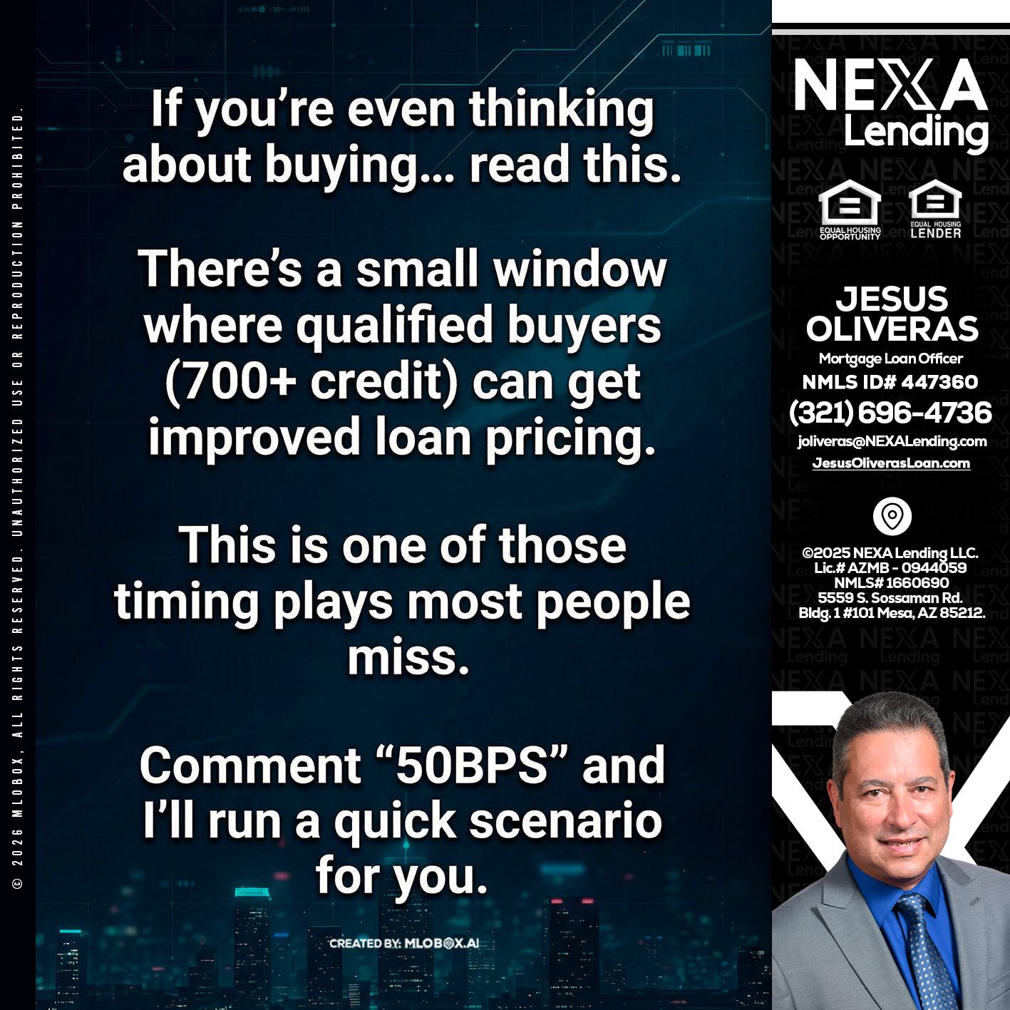 IF YOU EVER - Jesus Oliveras -Mortgage Loan Officer