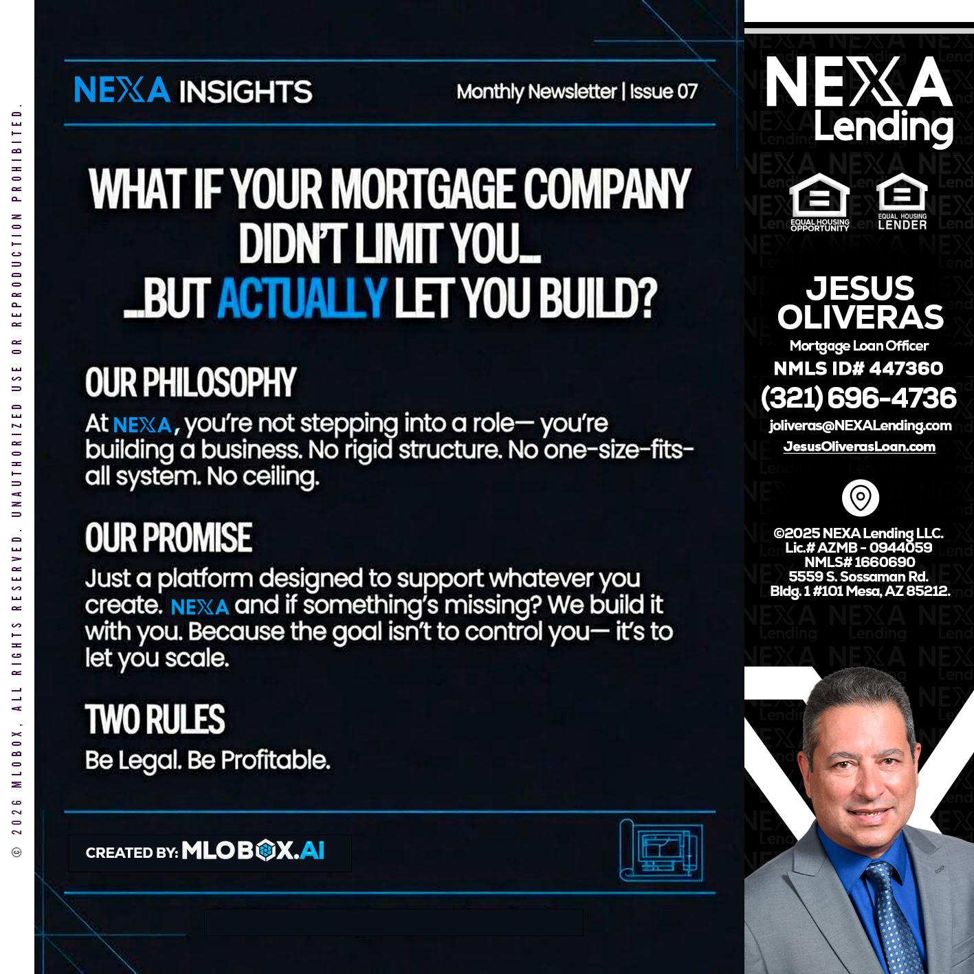 NEXA INSIGHTS - Jesus Oliveras -Mortgage Loan Officer