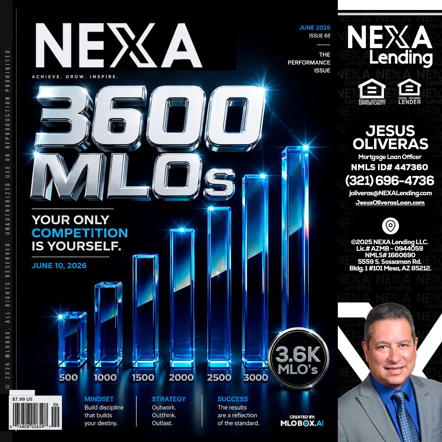 3600 MLOs - Jesus Oliveras -Mortgage Loan Officer