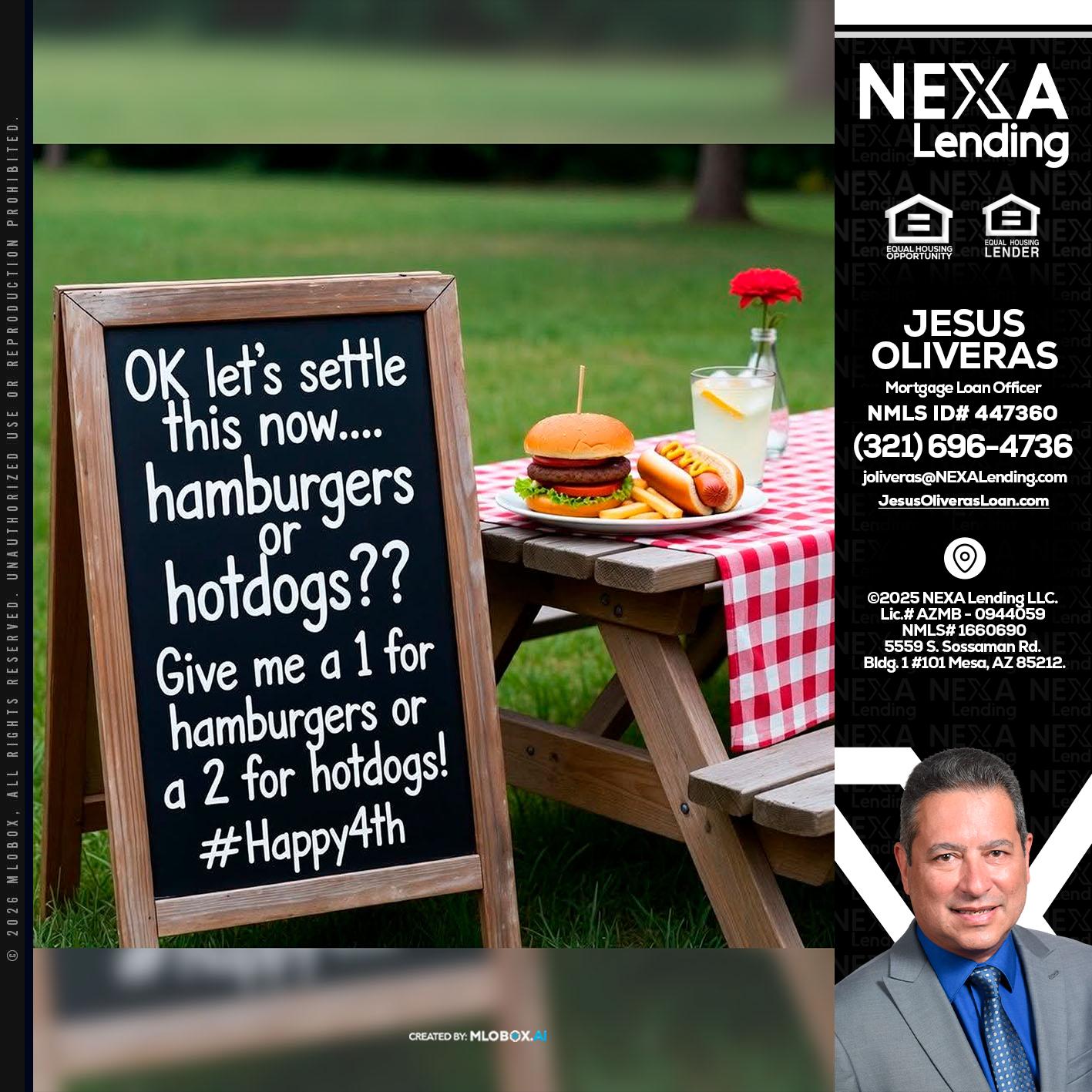 let settle this - Jesus Oliveras -Mortgage Loan Officer