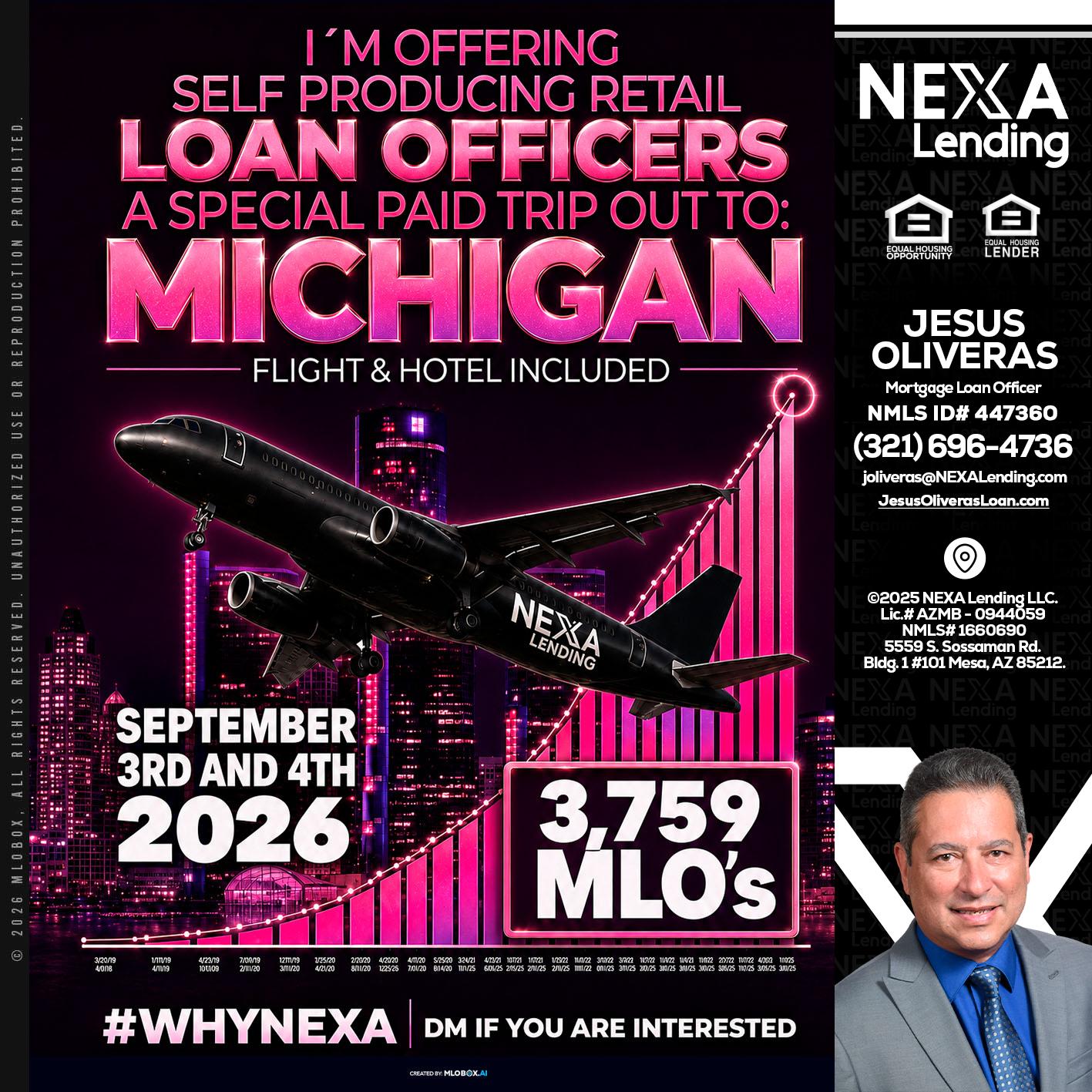 MICHIGAN TRIP - Jesus Oliveras -Mortgage Loan Officer
