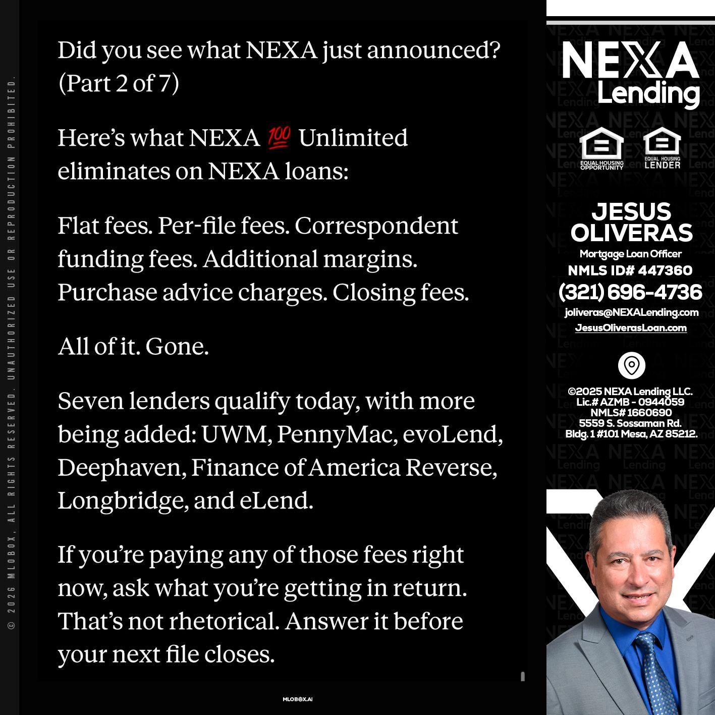 2 OF 7 - Jesus Oliveras -Mortgage Loan Officer