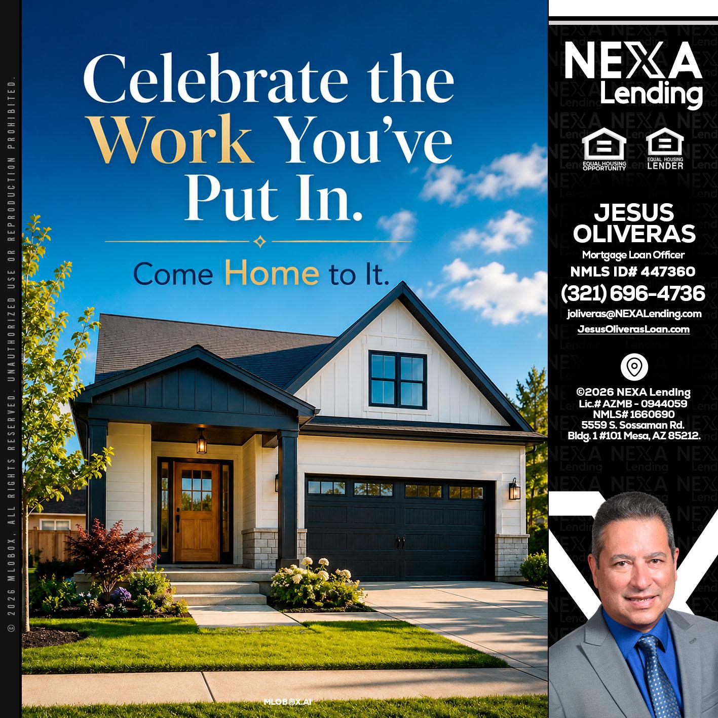 celebrate Labor Day - Jesus Oliveras -Mortgage Loan Officer