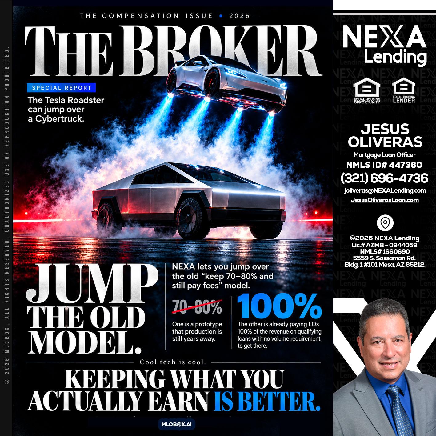 THE BROKER - Jesus Oliveras -Mortgage Loan Officer